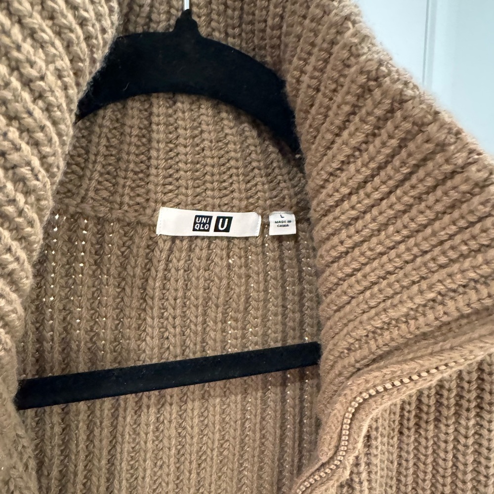 Uniqlo Full Zip Cardigan Sweater - Picture 2 of 4